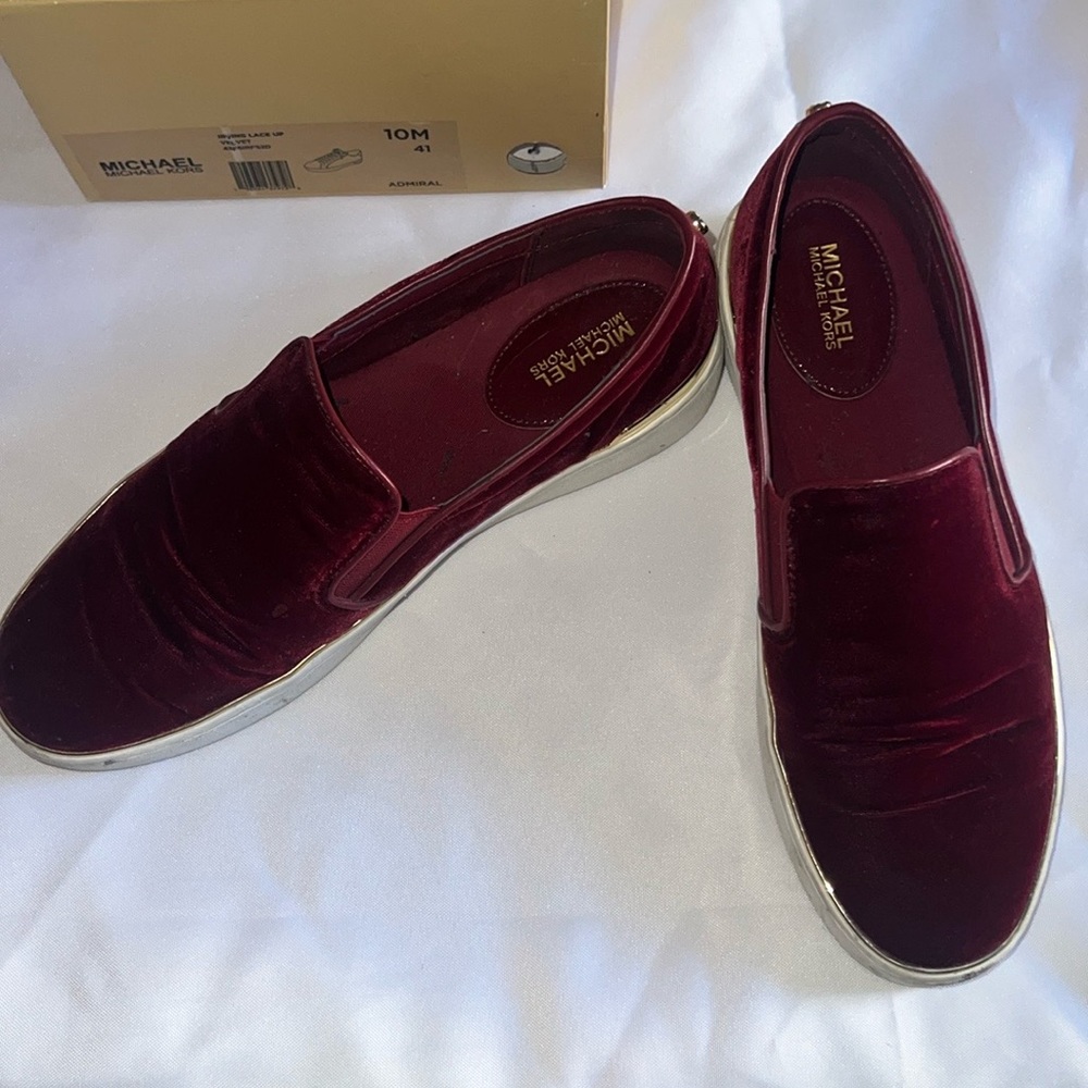 Michael Kors Velvet Sneakers